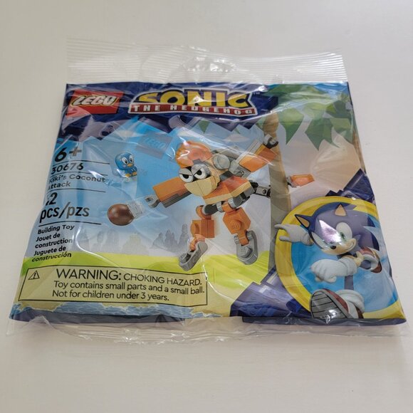 LEGO Sonic The Hedgehog: Kiki's Coconut Attack 30676 Polybag - New - Picture 3 of 6